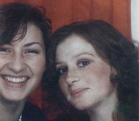 Kathleen Tierney, left, with her sister Margaret, who was killed in 1984.