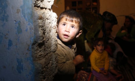 kobani refugee boy