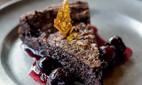 The Ethicurean’s chocolate and salt caramel brownie