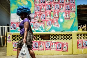 Election posters in Xai-Xai