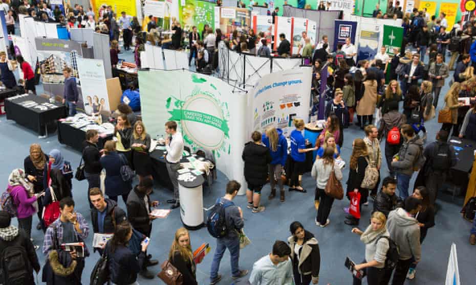 This year's careers fair was the busiest yet at the University of Leeds.