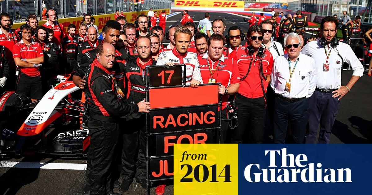 Jules Bianchi F1 Crash Marussia Shocked Angered By Speed Allegations Jules Bianchi The Guardian