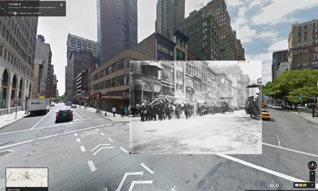 First world war in Google Street View | Cities | The Guardian