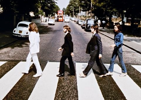 The Judgment Day recreate the Beatles' Abbey Road album cover. :  r/SquaredCircle