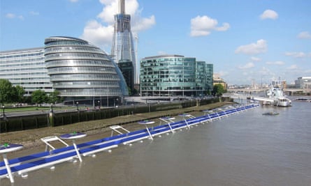 The proposed Thames Deckway.