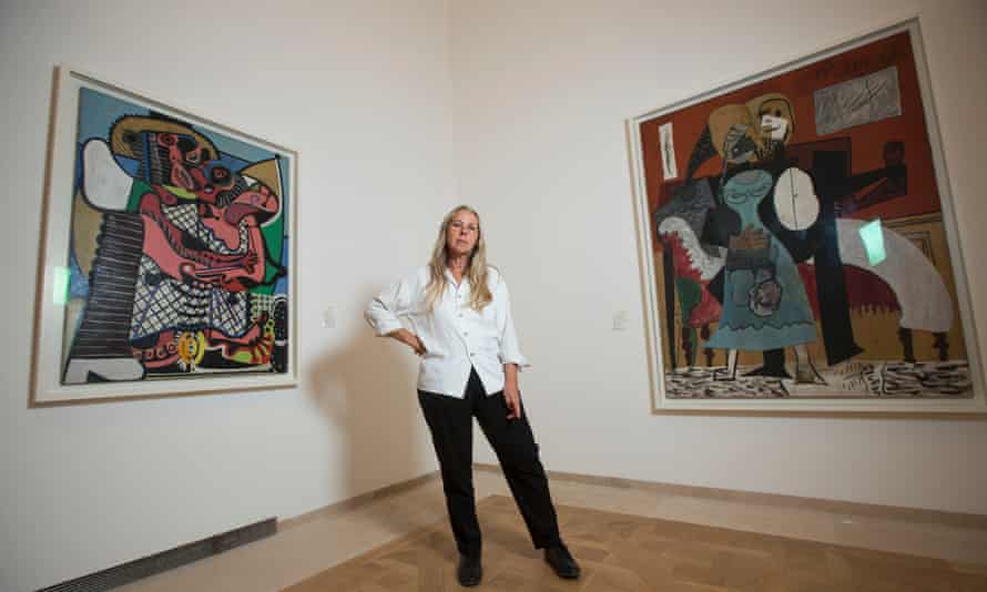 Anne Baldassari at the Picasso Museum in Paris.
