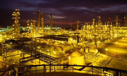 Petrochemical plant, Jubail, Saudi Arabia