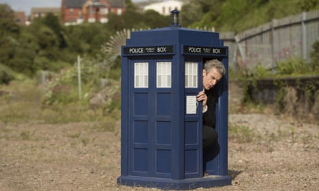 The Doctor in a shrinking Tardis.