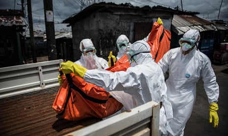 A casuality by Ebola virus in Liberia