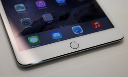 The Touch ID pad on an new iPad mini 3. Business users who have to type long passwords like the idea.