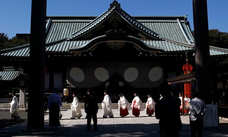 Yasukuni shrine in Japan