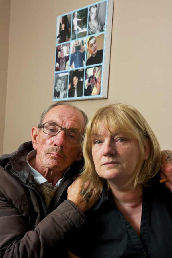 Lynda and Jeffery Davison at their home in Loughborough.
