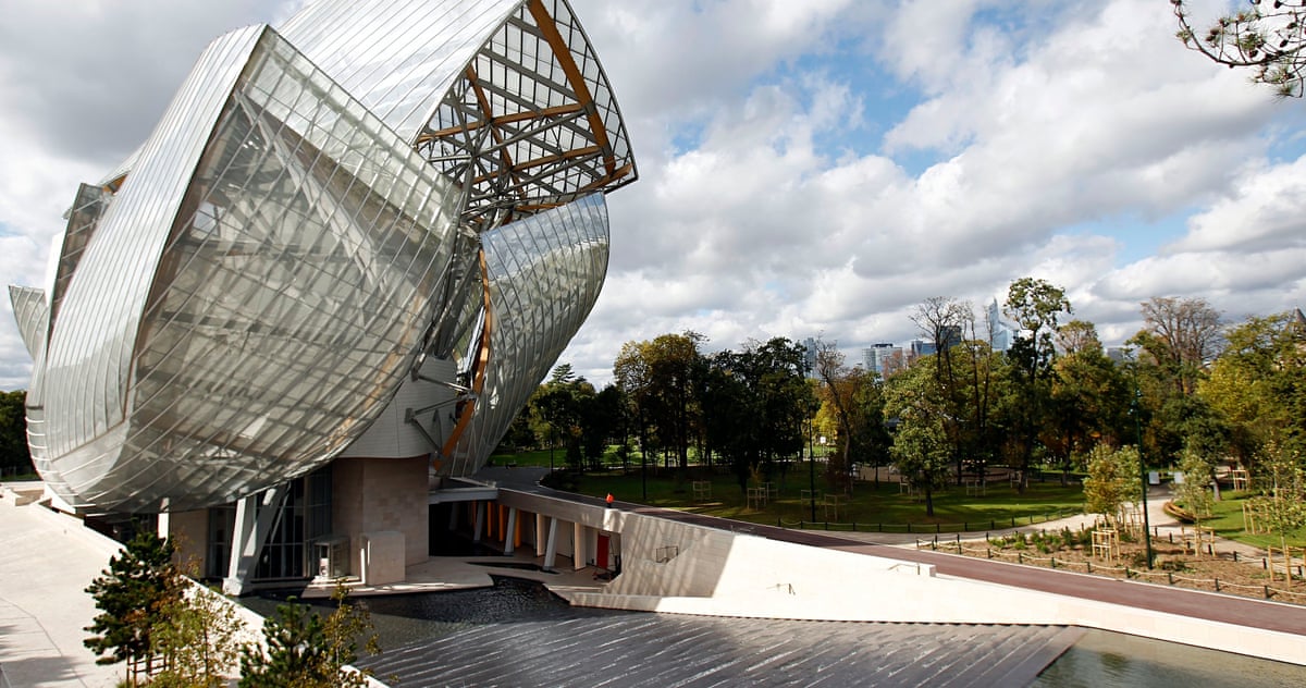 Fondation Louis Vuitton, Paris review – everything and the bling from Frank Gehry | Art and ...