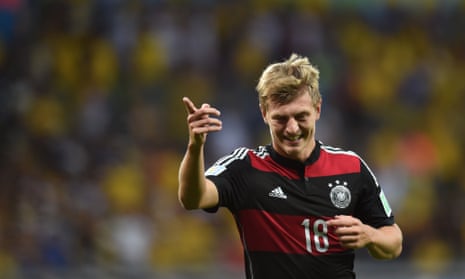 Toni Kroos was the only player born in former east German territory in the World Cup winning side this year.