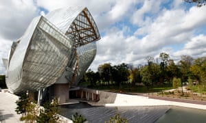Frank Gehry’s ‘cloud of glass’ unveiled in Paris | Art and design | The Guardian