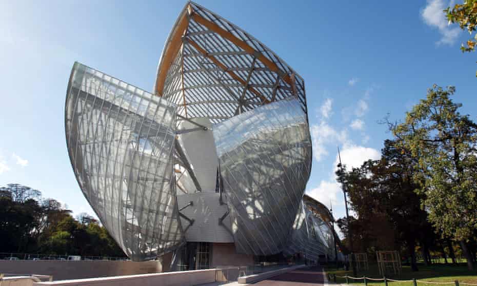 Fondation Louis Vuitton Paris Review Everything And The Bling From Frank Gehry Frank Gehry The Guardian