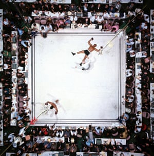 In 2003 this was voted the greatest sport photo ever by the Observer. Even Neil Leifer calls it his best shot – one, he says, on which he cannot improve. He’s right. The pristine white canvas is the perfect backdrop, accentuating the two fighters whose figures are so neatly counterposed. I can’t imagine boxing will ever look this sublime again.