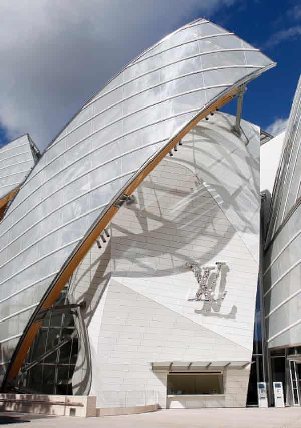 Fondation Louis Vuitton Paris Review Everything And The Bling From Frank Gehry Frank Gehry The Guardian