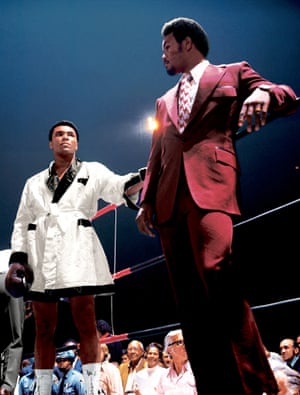 The expressions, the simmering contempt, the outfits, the saturated colours – what’s not to love about this image of Ali and George Foreman taken before Ali’s second fight with Jerry Quarry?