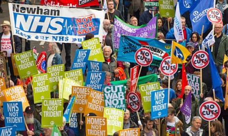 Protesters take part in the 'Britain Needs a Pay Rise' march in London
