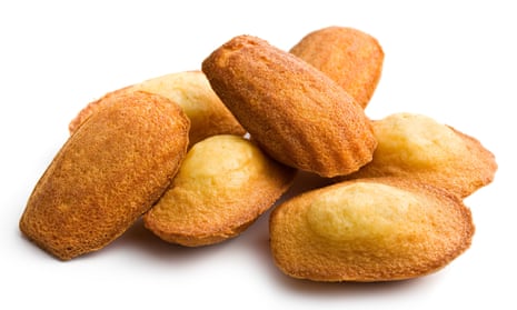 Madeleines like these are among Biscuiterie Jeannette's most-famous product lines. 