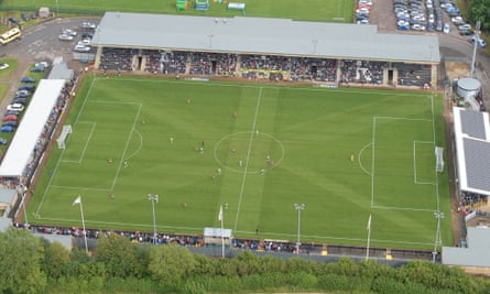 Forest Green Rovers pitch