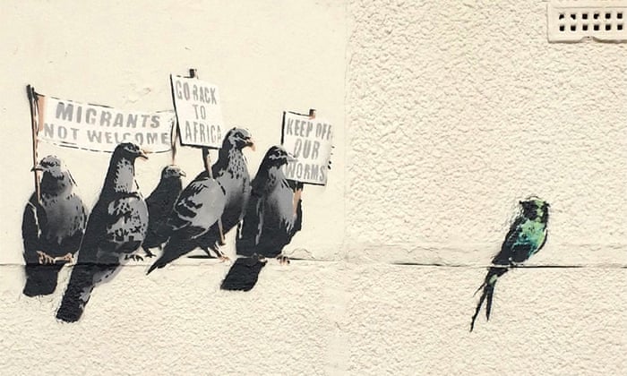 Banksy wanted Clacton-on-Sea to confront racism – instead it confronted him | Banksy | The Guardian