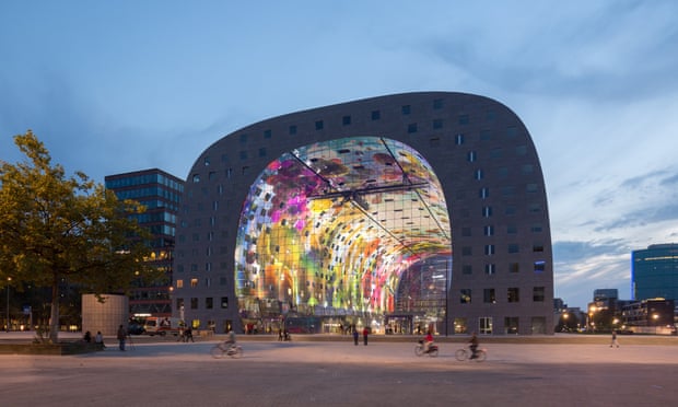 The new Rotterdam Markthal from MVRDV