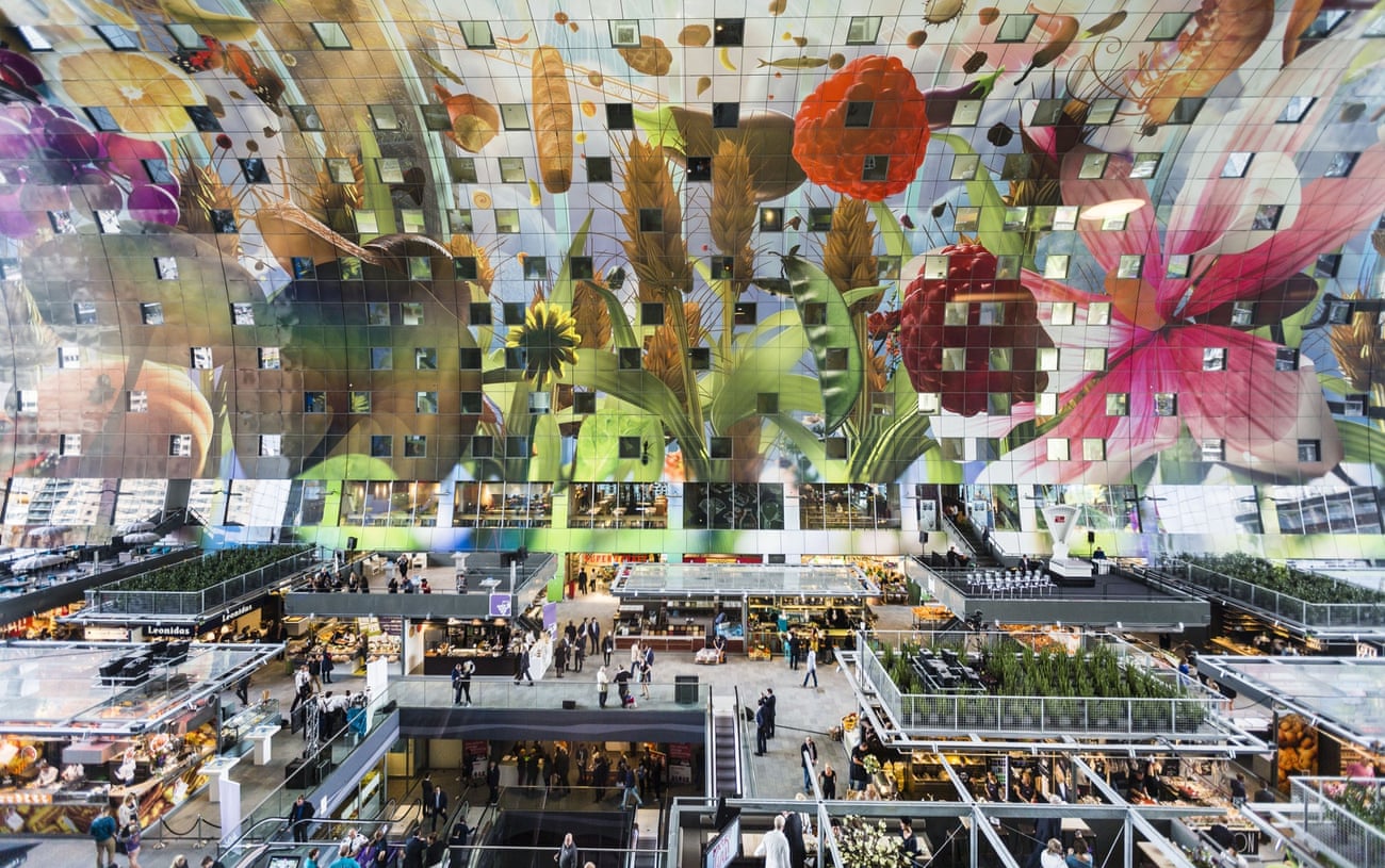 The new Markthal in Rotterdam