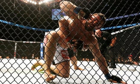 cage fighting
