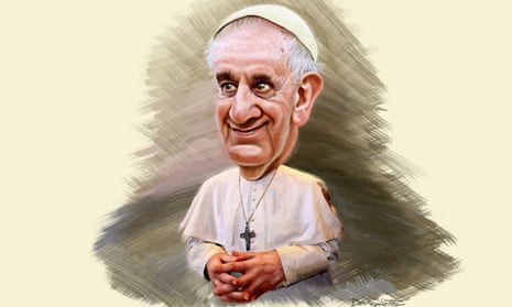 pope francis caricature