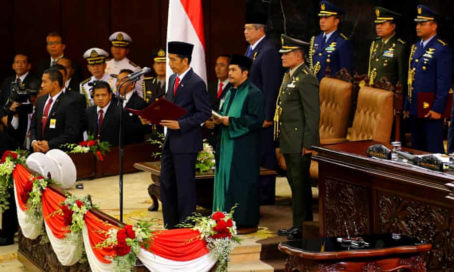 Jokowi inaugurated as Indonesian president