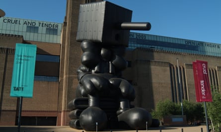 Paul McCarthy's Blockhead at the Tate Modern, London.