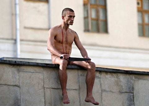 godtgørelse betale sig udarbejde Petr Pavlensky: why I nailed my scrotum to Red Square | Performance art |  The Guardian