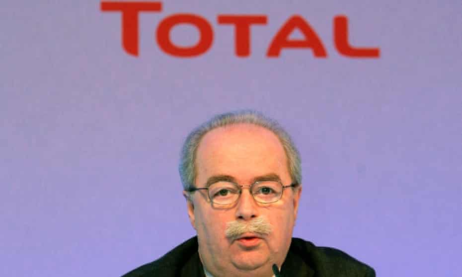 Christophe de Margerie, the chief executive of Total Oil, in a 2008 file photograph.