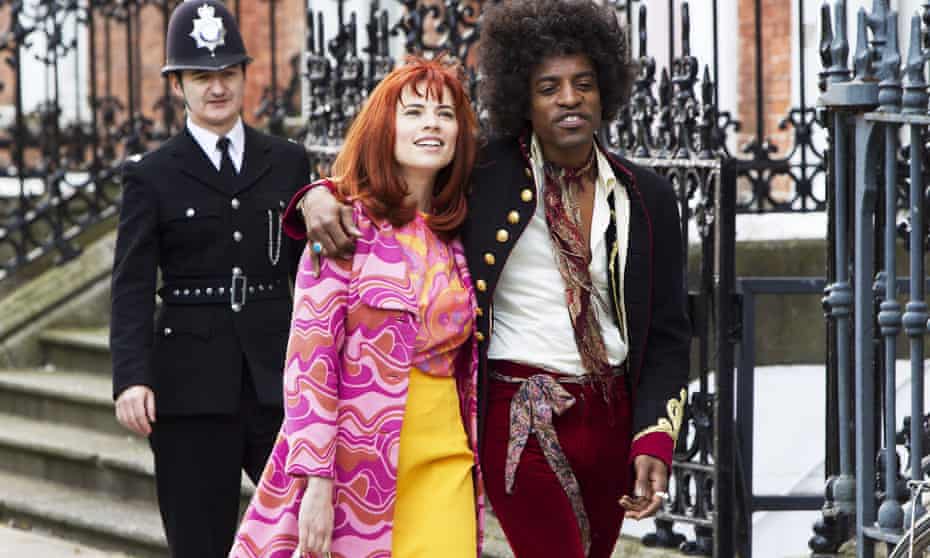 André Benjamin and Hayley Atwell in Jimi: All Is By My Side