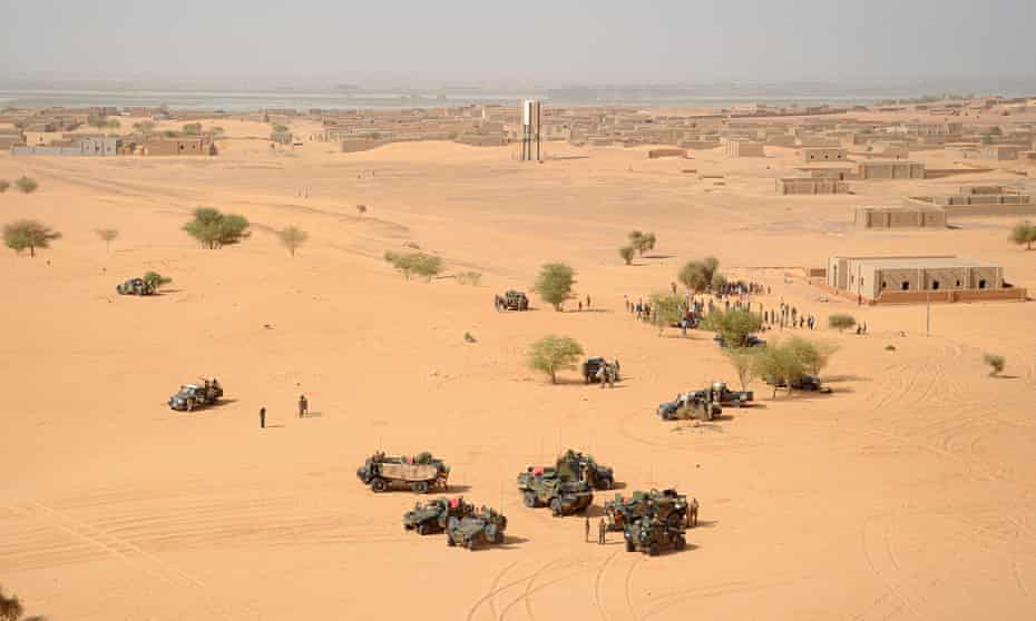 French soldiers mali desert