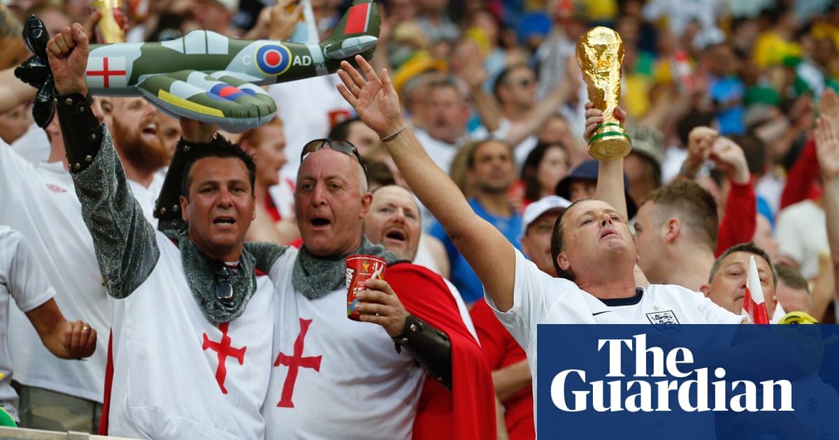 How the England football to embody Englishness | UK | The Guardian