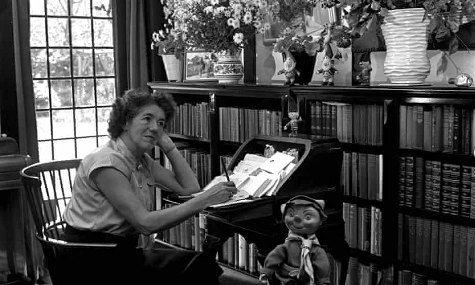 Enid Blyton answering children's letters 1952
