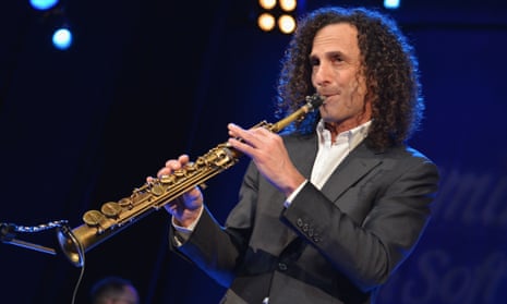 Kenny G performs in January 2014 in New York