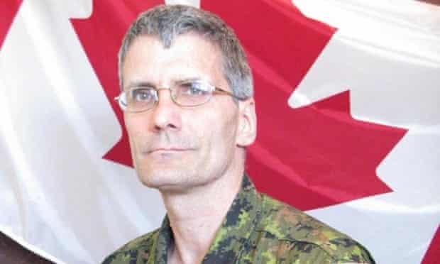 Warrant Officer Patrice Vincent, who died from his injuries after the Quebec attack.