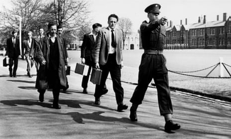 National service recruits in 1953