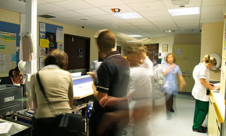 Health - NHS Hospital ward reception