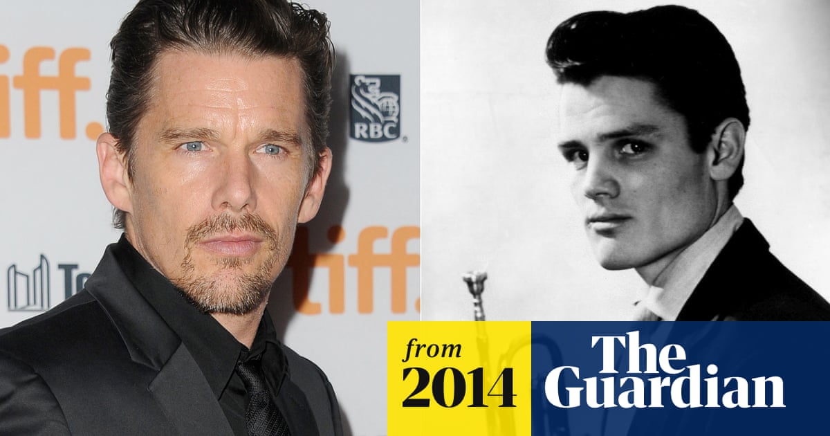 Ethan Hawke Trumpeted For Chet Baker Biopic Ethan Hawke The Guardian Ethan Hawke Trumpeted For Chet Baker Biopic Ethan Hawke The Guardian