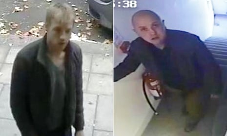 Suspected robbers on CCTV