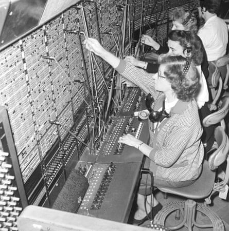 Information Age: Operators on the Enfield telephone switchboard