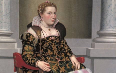 Isotta Brembati, c1555 by Giovanni Battista Moroni.