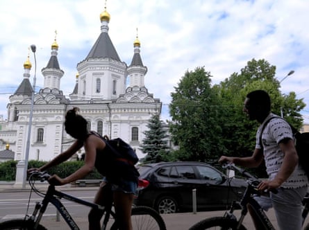 Moscow bike tour