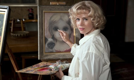 Amy Adam plays Margaret Keane in Tim Burton's film Big Eyes.