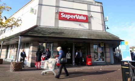 A branch of Irish supermarket chain SuperValu in Dublin.